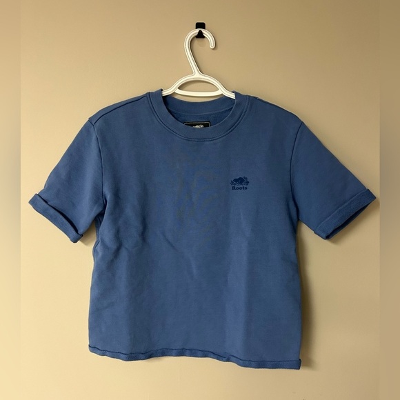 Roots Blue Sweater Tee - Picture 1 of 4